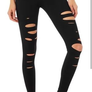 Alo yoga wripped warrior legging XS